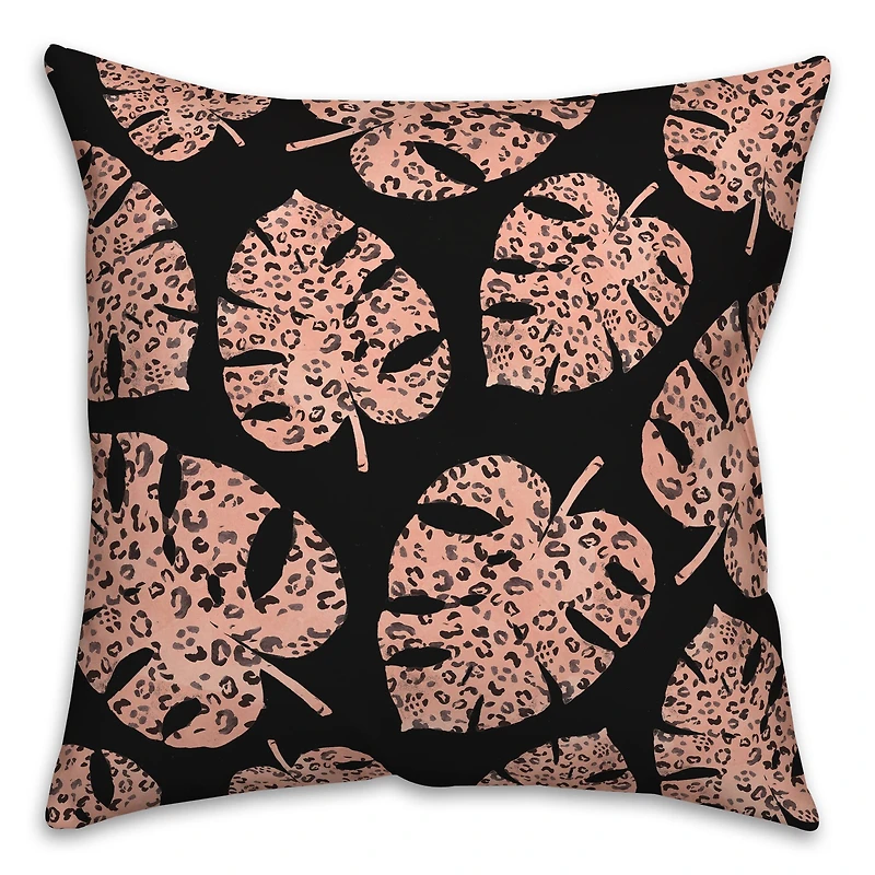 Pink Cheetah Throw Pillow