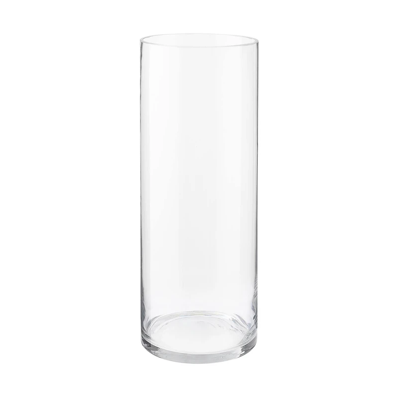 12 Pack: 18" Cylinder Glass Vase by Ashland®