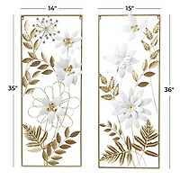 Gold Metal Coastal Wall Décor Set