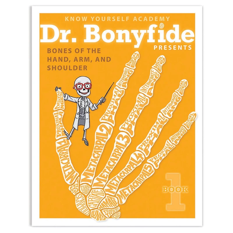 Know Yourself 4 Book Set: Dr. Bonyfide Presents 206 Bones of the Human Body