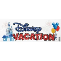Disney Title Dimensional Stickers-Disney Vacation