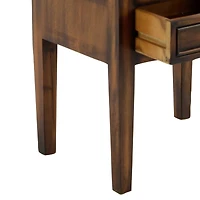 29" Pine Traditional Accent Table