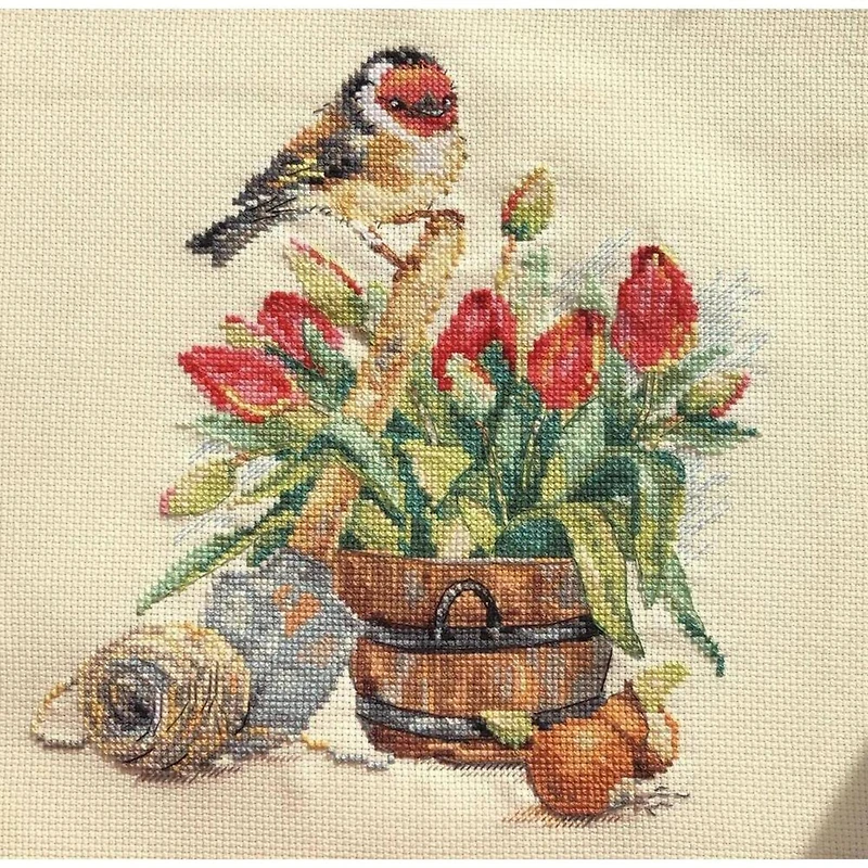 Alisa Spring Time Cross Stitch Kit