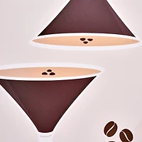 American Art Decor Tipsy Framed Espresso Martini Cocktail Poster - 16" x 20" x .75"