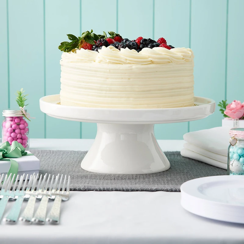 12" Ceramic Cake Stand by Celebrate It™