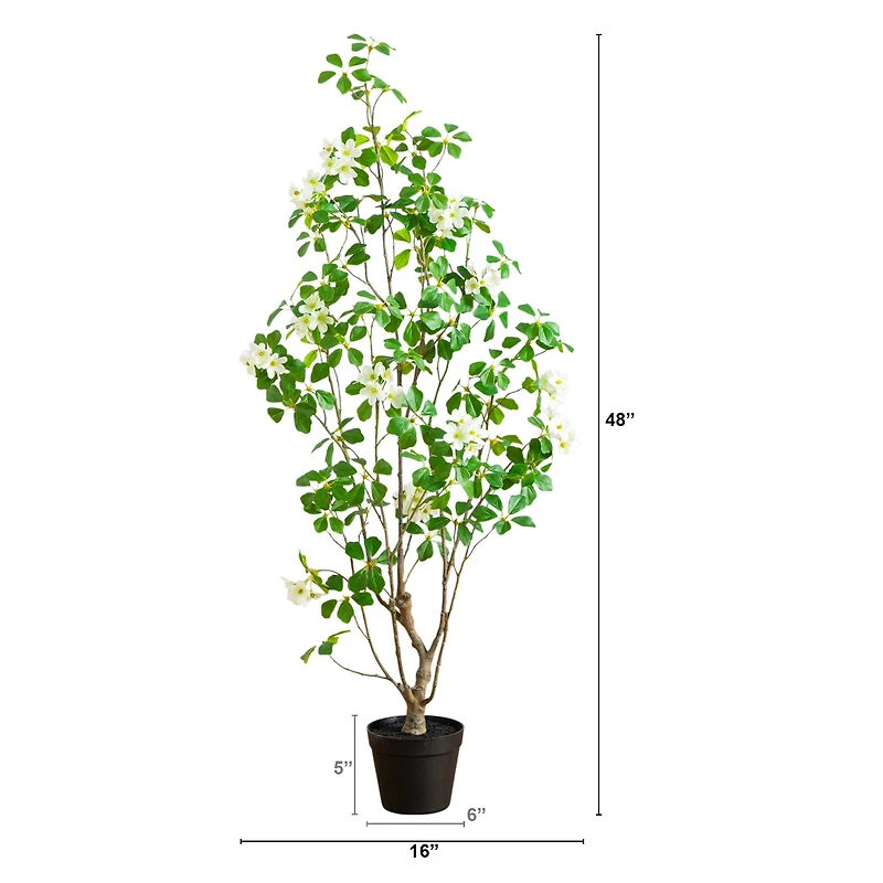 4ft. Artificial Dogwood Tree