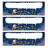 Scholastic® Teaching Resources Dog Man Name Plates, 3 Packs of 36