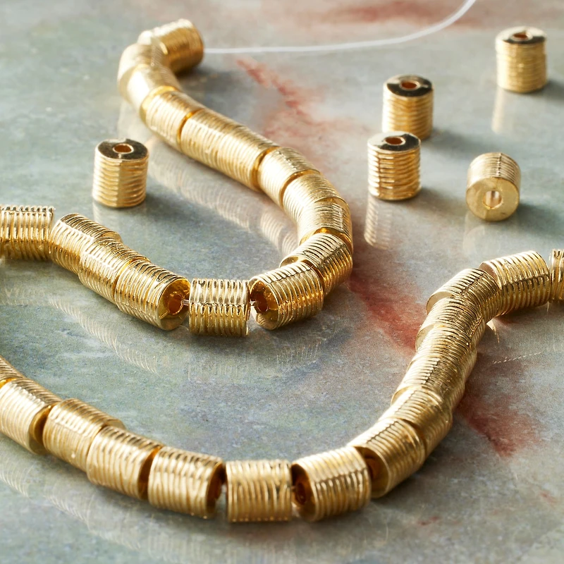 Metal Tube Beads