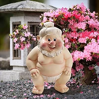 Design Toscano 10" Sumo Garden Fighter Gnome Statue