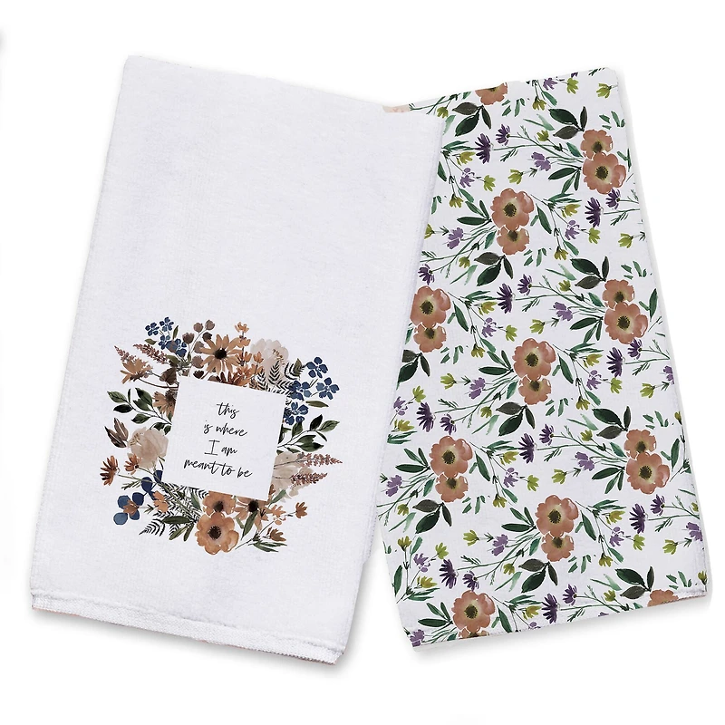 Where I'm Meant to Be Tea Towel Set