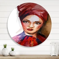 Designart - Portrait of Young Afro American Woman I