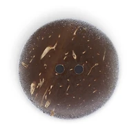 Dritz® 30mm Dark Turquoise Sustainable Coconut Round Heart Button, 3ct.