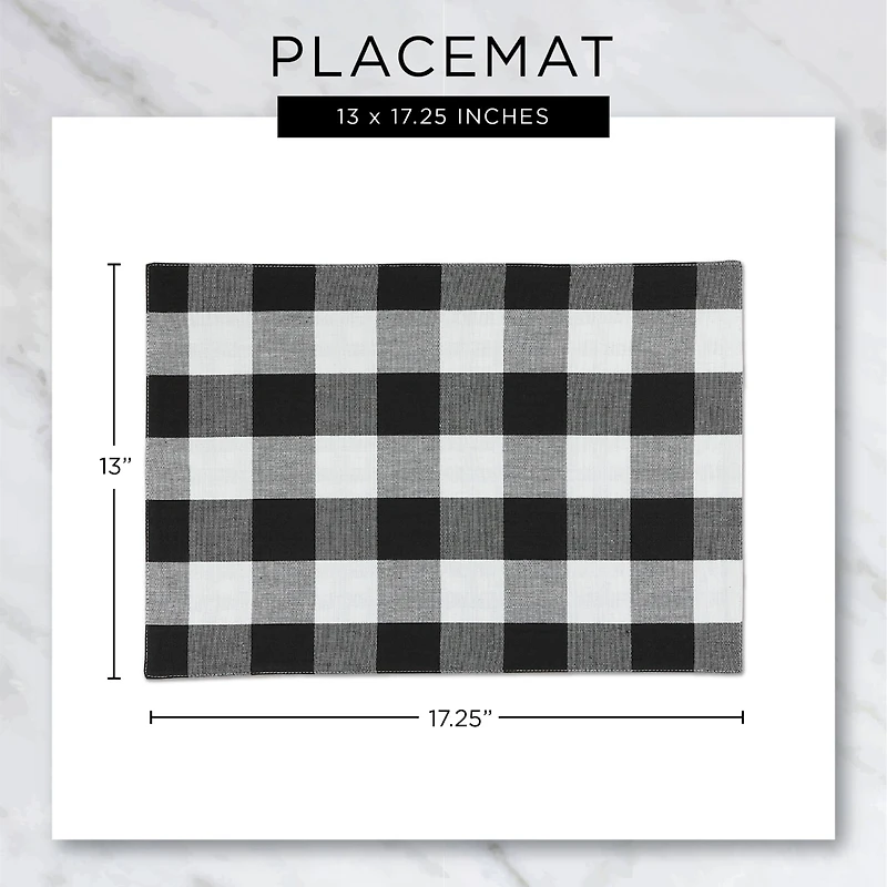 DII® Textured Twill Weave Placemats