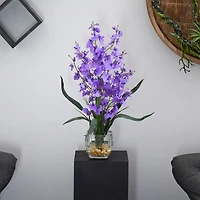 19" Dancing Lady Orchid Arrangement in Vase