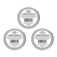 Scentsicles Candles Autumn 'n Apples, Pumpkin 'n Cider, Spiced Pine Cones, 3 pack