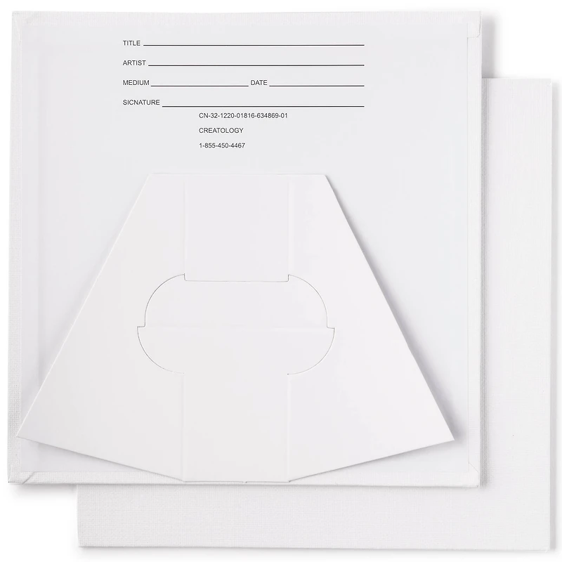 5 Pack 8" x 8" Canvas Panel by Creatology™