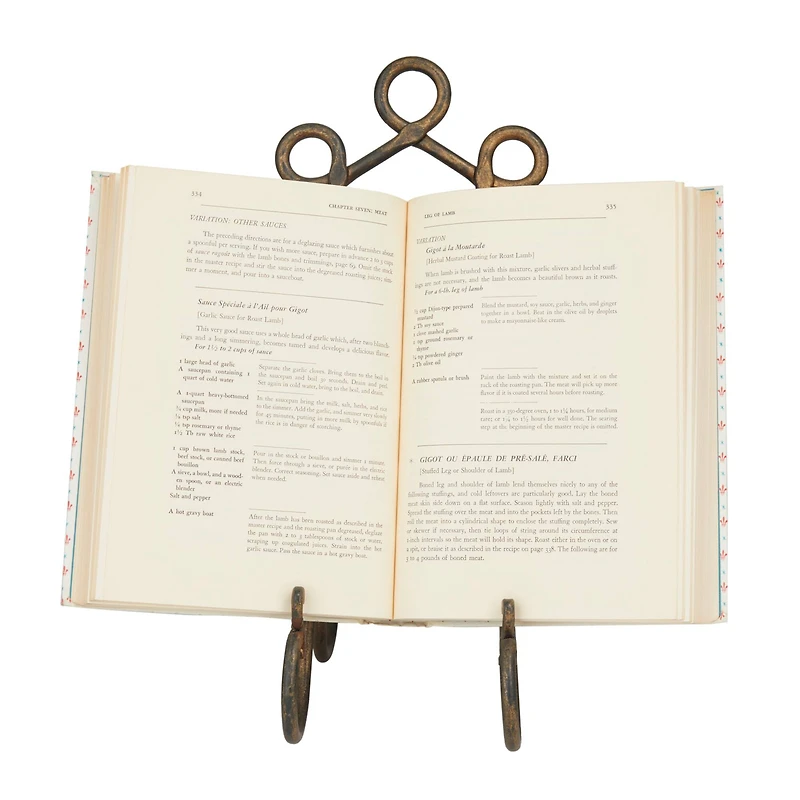 16" Gold Metal Traditional Easel