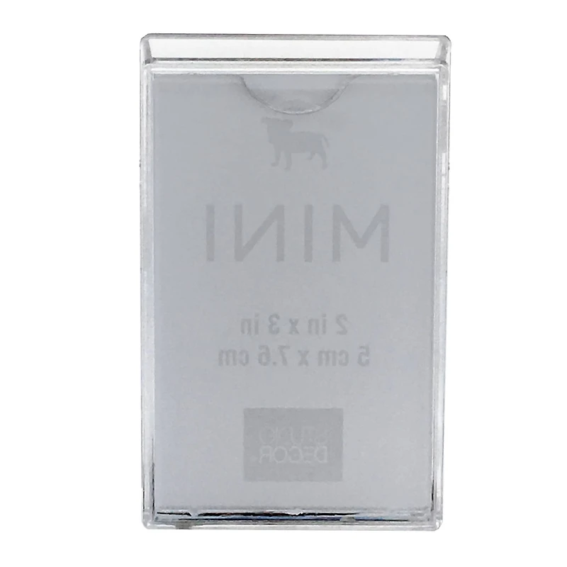 Silver Glitter 2" x 3" Mini Frame by Studio Décor®