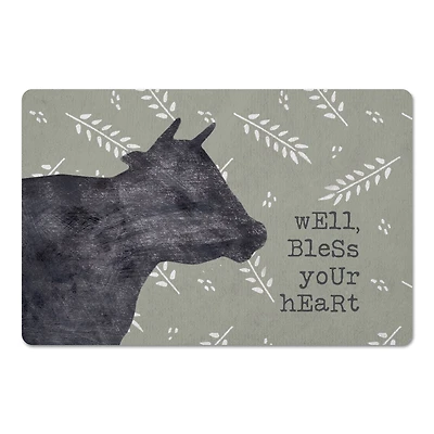 18" x 27" Bless Your Cow Floor Mat