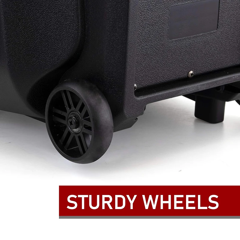 beFree Sound 15" Bluetooth Rechargeable Party Speaker With Illuminating Lights