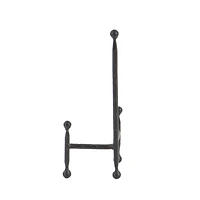 Set of 3" Black Metal Modern Easel, 12", 10", 8"