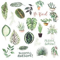 Green Plants Die Cut Stickers by Recollections™