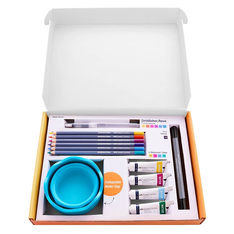 Faber-Castell® Creative Studio Wet Mediums Try It Box