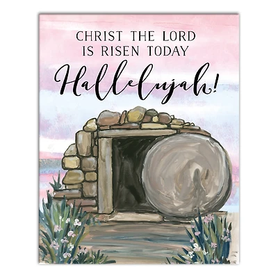 Hallelujah Tomb Canvas Wall Art