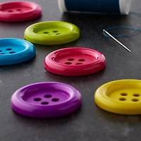 1.375" Fun Round Buttons by Loops & Threads®