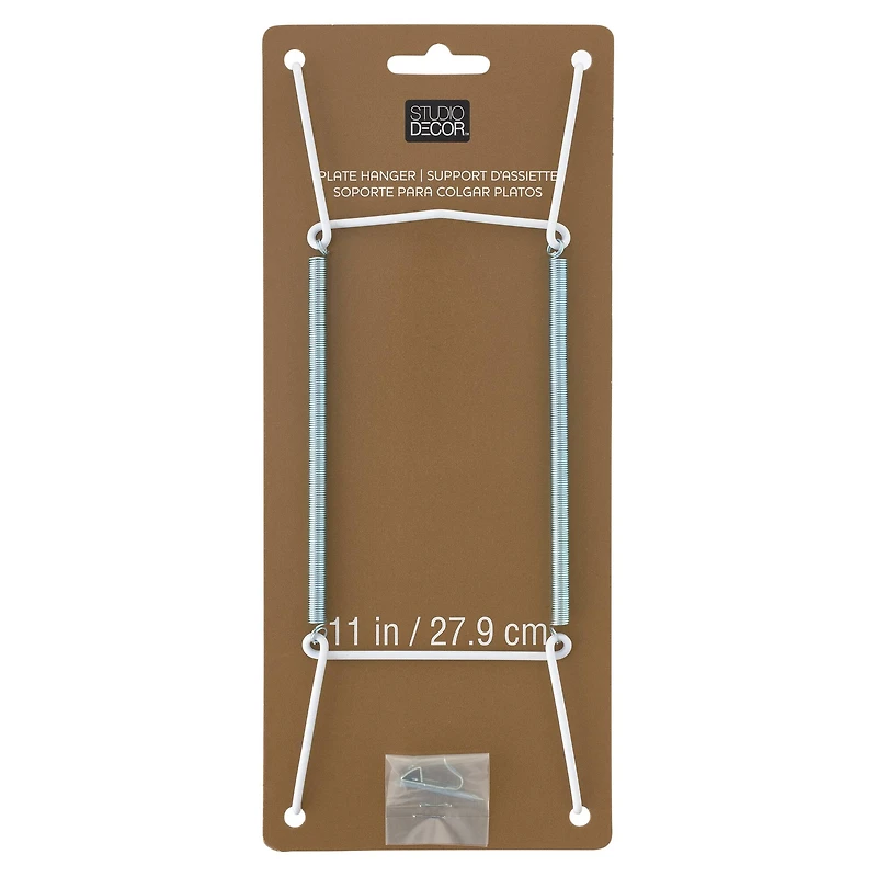 24 Pack: White Plate Hanger by Studio Décor