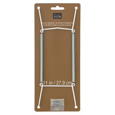 24 Pack: White Plate Hanger by Studio Décor