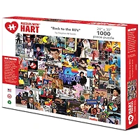 Hart Puzzles Back to the 80s by Steve Smith 1,000 Piece Jigsaw Puzzle