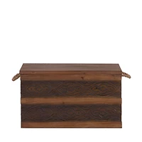 Household Essentials Embossed Decorative Trunk (Large)