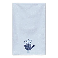 Blue Hand Turkey Tea Towel Set