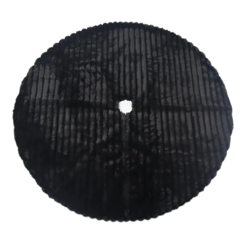 4ft. Black Christmas Tree Skirt by Ashland®