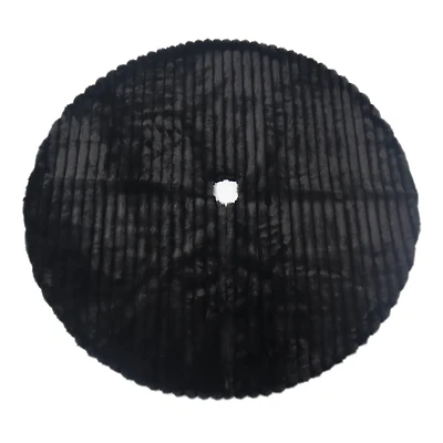 4ft. Black Christmas Tree Skirt by Ashland®