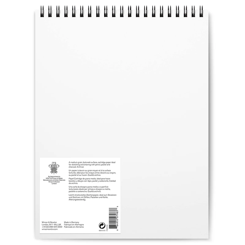 Winsor & Newton™ Drawing 70lb. Smooth Grain Wire-Bound Paper Pad