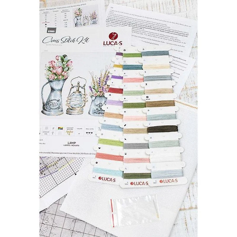 Luca-s Lamp Counted Cross Stitch Kit