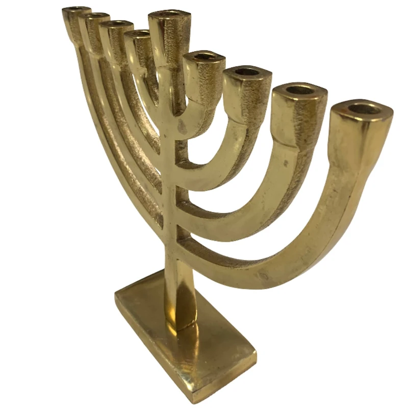 9" Gold Menorah by Ashland®
