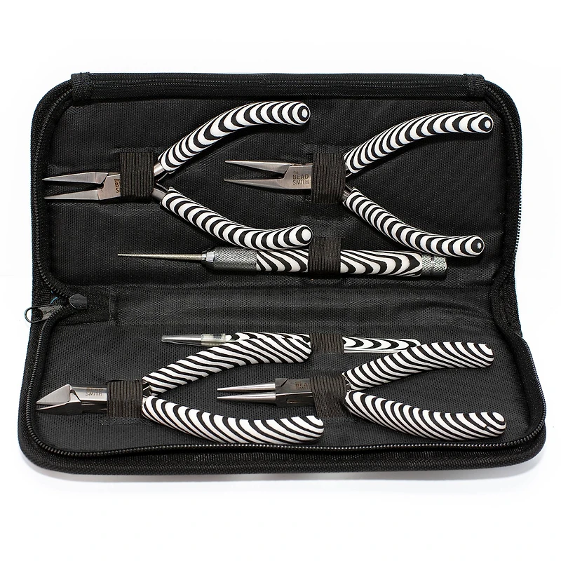The Beadsmith® Zebra Print Tool Kit