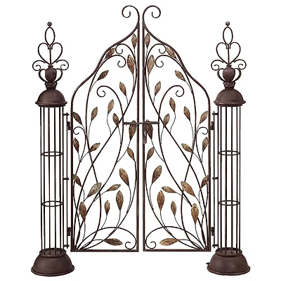 Design Toscano 5.5ft. The Princess' Entryway Metal Garden Gate