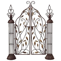 Design Toscano 5.5ft. The Princess' Entryway Metal Garden Gate
