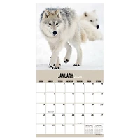 TF Publishing 2024 Wolves Mini Calendar