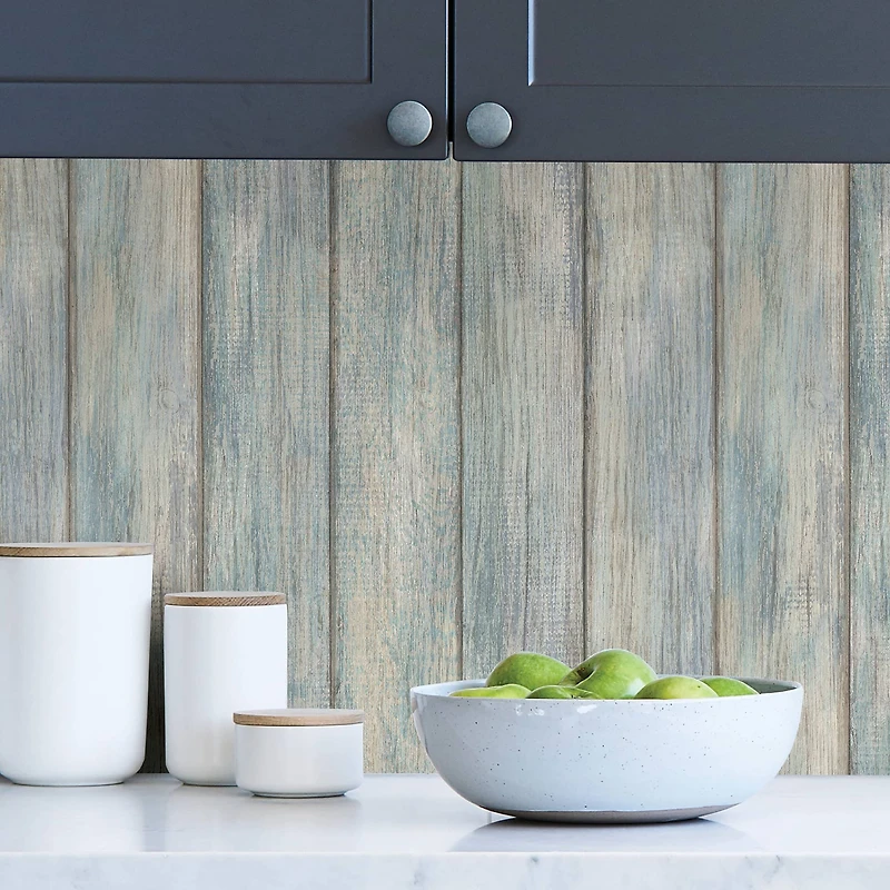 InHome Nantucket Plank Peel & Stick Wallpaper