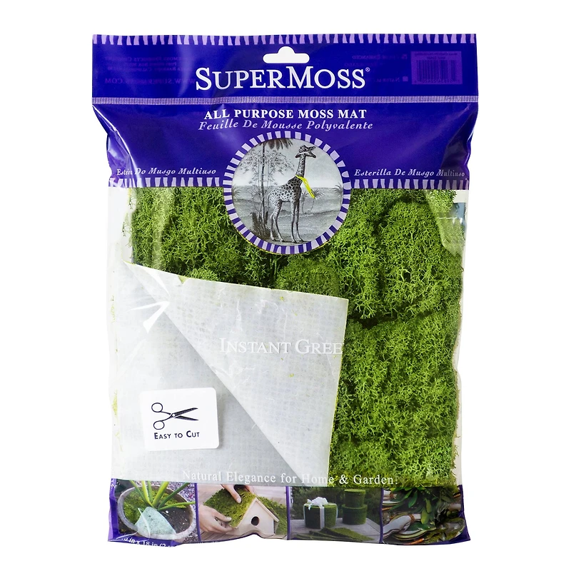 SuperMoss® Instant Green® Sticky All-Purpose Moss Mat