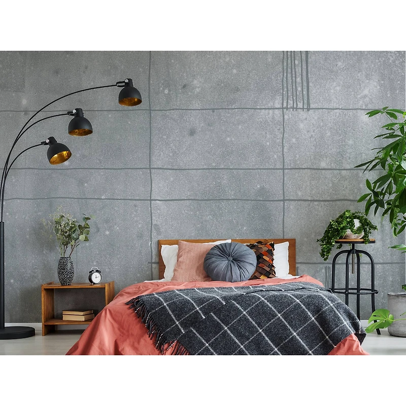 Brewster Panes Gray Wall Mural by Karen Revis