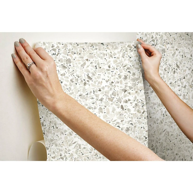RoomMates Terrazzo Peel & Stick Wallpaper