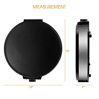 MegaChef Nonstick Crepe and Pancake Maker Breakfast Griddle