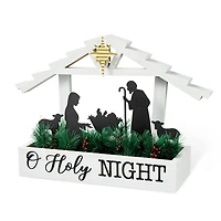 Glitzhome® 9.7" Nativity Table Décor