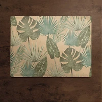 Tropical Palm Cotton Twill Placemat